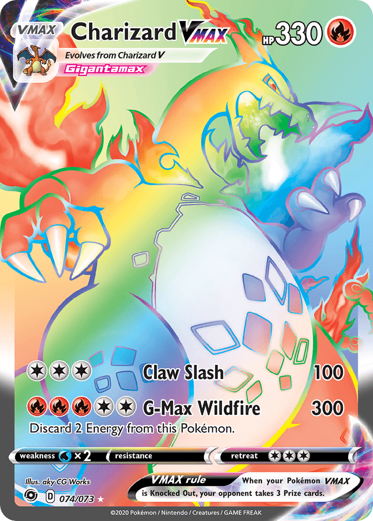 Charizard VMAX (Rainbow Rare)