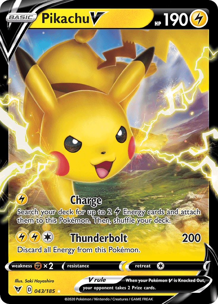 Pikachu V (Full Art)